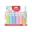Maped Original Lot de 6 surligneurs fluo pastel  image 0