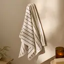 Yard Hand Towel Hebden Narrow Stripe Olive 50x100cm image 0