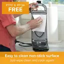 Drew&Cole 5 Minute CleverChef Multicooker - 700W, Non-Stick, Quick Meals, Great for Steaks, Omelettes, Toasties, Pizzas & Dessert image 4