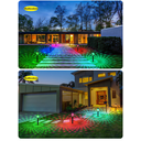 Lumières décoratives solaires étanches pour pelouse et allée de jardin extérieur VIVREAL Lot de 6 TYD-003 Cadeau idéal image 6