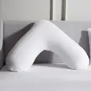 Riva Home Essentials Pillow V-Shaped White image 5
