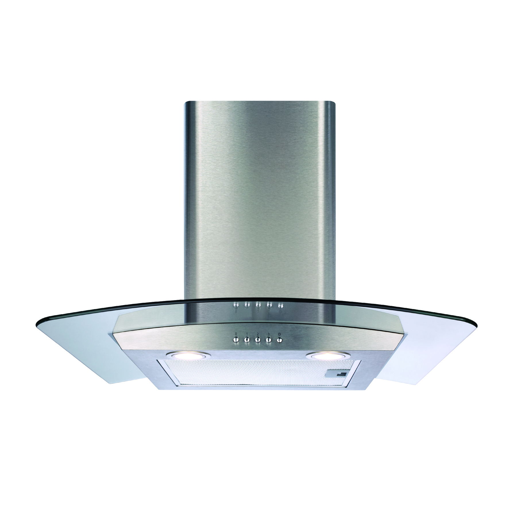 CDA ECP62SS 60cm Chimney Cooker Hood, Stainless Steel, D Rated image 0