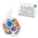 Unique Party Unique Gem Plastic Rings, 12 pack image 1
