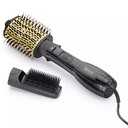 TRESemmé 2-in-1 Hair Dryer Brush,Hot Air Styler with Oval Volumizing Brush, 1000w Power, 3 Heat & 2 Speed Settings, Cool Shot, Easy Volume, Black, 2787U image 1