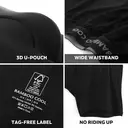 BAMBOO COOL Men's Ultra Breathable Underwear,No Riding Up Boxer Briefs with ComfortFlexible Waistband XL (4 Pack) image 2