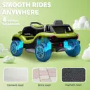 AIYAPLAY Volkswagen E-Buggy Licensed Electric Car for Kids, 12V Kids Electric Ride on with Remote Control, Suspension, Slow S image 2