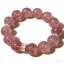 VoxorAI L8 Bracelet en cristal naturel artisanal - Rose pivoine image 9