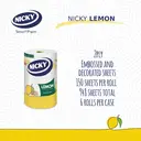 Nicky Lemon Kitchen Towel, 2-Ply, 1 Roll image 3