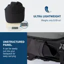 TOP-EX Casquette imperméable et résistante à toutes les conditions Urban Storm, taille M/L - Noir image 5