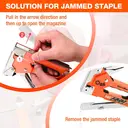 Pistolet à clous ValueMax 3 en 1, Pistolet à clous puissant avec 3000 clous (Type 140/28/8), Testé par TÜV GS, Pistolet à clous professionnel réglable pour l'ameublement, la menuiserie, les loisirs créatifs, le bricolage. image 6