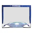 Hy-Pro Football Goal with Target Sheet UEFA Champions League Flexi Blue 3x4ft image 2
