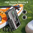 Porbi X11 Jump Starter with Air Compressor 3000A Portable Car Jump Starter, 24800mAh Battery Booster & 150PSI Tyre Inflator, PD65W Fast Charging Power Bank for Laptop, 12V Petrol & Diesel Vehicles, SUV, Van & Motorcycle image 6