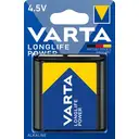VARTA Batterien 4.5V Flachbatterie, Blockbatterie, 1 Stück, Longlife Power, Alkaline, ideal für Lampen und energiehungrige Geräte image 0