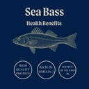 The Fish Society Mediterranean Sea Bass fillets - 2 fillets - 240g image 3