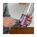Ninja Blast BC151EUPR blender portable / mixeur à smoothie, gobelet de 530 ml, couvercle anti-fuite, sans fil et rechargeable, pulvérise la glace et les fruits, violet image 3