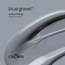 Crown Matt Emulsion Blue Gravel 2.5L image 8