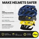 OutdoorMaster MIPS Casque de vélo de route pour adultes bleu - Taille M image 1