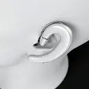 Écouteurs intra-auriculaires VoxorAI C6 argentés à conduction osseuse Bluetooth, modèle populaire, avec contour d'oreille unique. Écouteurs de sport. image 7