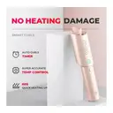 TYMO CurlGo Cordless Automatic Curling Iron, Portable Hair Curler, Beach Waves Curling Wand, 3 Temp Settings, Rechargeable & Dual Voltage, Pink, HC520P, Top Gift Picks image 3