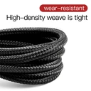 Baseus 2A Cafule USB for USB-C Cable - 2M - Grey/ Black image 4