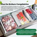 ATSHARK Lot de 2 rouleaux de sacs de mise sous vide - 20 x 600 cm image 3