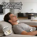 Verbex M8 White Earphones - New Popular Style, Super Comfortable Over-Ear Headphones, Bluetooth Headphones, Sports Headphones image 5