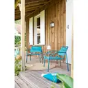 Hesperide Phuket" table basse carrée en graphite Gris image 2