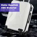 20/24/28 Inch Luggage Set Lightweight Rolling Suitcase with Vanity Case White image 8
