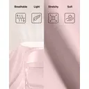 ubras Classic Bralette Smart Size -, Couple Gift Perfect Gift for woman, Essential Comfort Underwear - Dusty Pink-L, Suitable for Any Season image 4