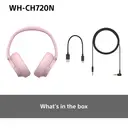 Sony WH-CH720N Noise-Cancelling Over-Ear Headphones (Pink) image 9