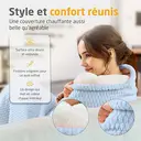 Medisana HB 415 Couverture chauffante bleu clair - 180 × 130 cm image 4