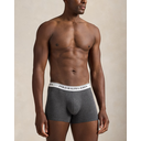 Ralph Lauren Classic Stretch-Cotton Trunk 3-Pack - White/Heather/Black AOPP image 4