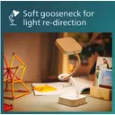 Philips Table Lamp Rock LED USB Rechargeable 3 Brightness Settings 18W White image 4