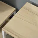 HOMCOM Chest of Drawers Storage  Dresser Cabinet Organizer with 3 Fabric Drawers and 2 Display Shelves for Living Room, Bedro image 8