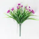 Yuejia 4P CS 13.39in/34cmArtificial Spring Grass, Camellia, Starry Sky, Simulated Home Decor, Simulated Flower Decoration(Red lotus color) image 7