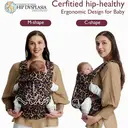 Momcozy Leopard Ergonomic Baby Carrier for 7-44 lbs image 6