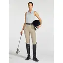 Willit Women's Riding Pants Full Seat Silicone Breeches Equestrian Horseback Riding Tights with Zipped Pocket Khaki S image 5