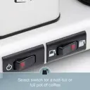 Moccamaster KBG Select Filter Coffee Machine, Handmade in the Netherlands, Retro Design, 1.25 Litres, Polished Silver - 53801 image 2