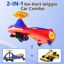 Neuleb Vedes Moto porteur électrique 12 V avec pédales, batterie rechargeable, 2-en-1, 3 vitesses, vitesse maximale 5 mph, anti-basculement, haut-parleur musical et roues lumineuses, charge maximale 160 lbs (≈73 kg), cadeau pour enfants dès 3 ans, rouge image 6