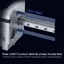 QIDI Max4 Combo 3D Printer, 390×390×340mm Large Build Volume, 65℃ Heated Chamber FDM 3D Printers, Max 800mm/s High Speed, Supports Up to 16-Colors/Multi Materials with QIDI Box, Auto Bed Leveling image 3