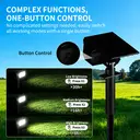 VIVREAL  57LED solar spotlight white light type 2-pack CPD-17, New Year Sale , Top gift picks image 2