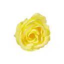 Wei’s Moment 20Pcs Artificial Flowers Roses, Real Touch
 Foam Roses, Fake Flowers Rose for DIY Wedding Bridal Bouquets Baby Shower Table Centerpieces Home Decorations, Cream Yellow image 3
