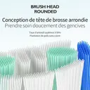 Rushi R-C31 Brosse à dents électrique avec charge USB-C et batterie 1500 mAh - Noir image 1