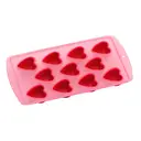 Essentials by Premier 11 Hearts Shaped Ice Cube Tray, Unique Ice Cube Tray, Thermoplastic Rubber Ice Freezing Tray image 0