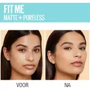 Maybelline New York Fit Me mat en poriënverfijnende foundation voor de normale huid image 2