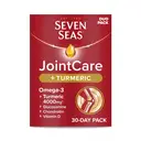 Seven Seas JointCare Turmeric Capsules with Omega-3 & Glucosamine - Pack Size Not Stated image 0