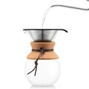Bodum Pour Over Coffee Maker with Permanent Filter 1L image 4