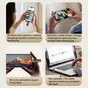 MOVESPEED USB-stick – 256 GB, 1090 MB/s lesegeschwindigkeit, USB 3.2 Gen 1 + Type-C Dual-schnittstelle, klappdeckel aus zinklegierung, YSUYVP10-256GSR image 6