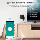 WOOX Prise connectée, WiFi, compatible Alexa, Google et Apple - Noir image 4