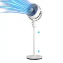 Airmate Air Circulation Fans with Adjustable Height [0.45~1.08m], 3 Blades,10m Wind Distance, Knob Control, Detachable & Portable,New Arrival image 0